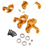 Maxbell RC Car Steering Cups Upgrade Part Steering Components for 1/14 144016 144018 Gold
