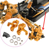 Maxbell RC Car Steering Cups Upgrade Part Steering Components for 1/14 144016 144018 Gold
