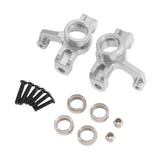 Maxbell RC Car Steering Cups Upgrade Part Steering Components for 1/14 144016 144018 Silver