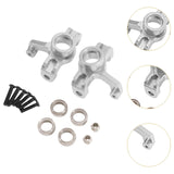 Maxbell RC Car Steering Cups Upgrade Part Steering Components for 1/14 144016 144018 Silver