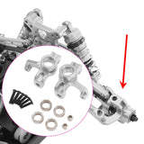 Maxbell RC Car Steering Cups Upgrade Part Steering Components for 1/14 144016 144018 Silver