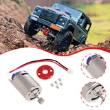 Maxbell RC Motor with Holder Replacement Brushed for MN78 MN99S C24 C34 Pickup Truck Red Base