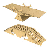 Maxbell RC Bridge Obstacle Desktop Climbing Vehicle Prop for 1:12 1:16 RC Car L