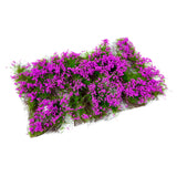 Maxbell Flower Cluster Miniature Bushy for Train Landscape Railroad Scenery Dioramas Purple