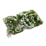 Maxbell Flower Cluster Miniature Bushy for Train Landscape Railroad Scenery Dioramas white
