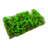 Maxbell Flower Cluster Miniature Bushy for Train Landscape Railroad Scenery Dioramas green
