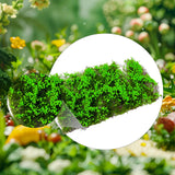 Maxbell Flower Cluster Miniature Bushy for Train Landscape Railroad Scenery Dioramas green