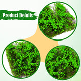 Maxbell Flower Cluster Miniature Bushy for Train Landscape Railroad Scenery Dioramas green