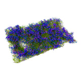 Maxbell Flower Cluster Miniature Bushy for Train Landscape Railroad Scenery Dioramas Blue Purple