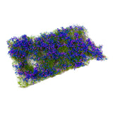 Maxbell Flower Cluster Miniature Bushy for Train Landscape Railroad Scenery Dioramas Blue Purple