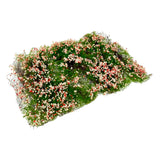 Maxbell Flower Cluster Miniature Bushy for Train Landscape Railroad Scenery Dioramas Pink red