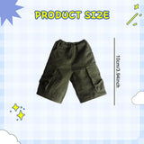 Maxbell 1: 6 Male Figure Cargo Shorts Mini Outfit for 12 inch Figures Doll  Green