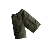Maxbell 1: 6 Male Figure Cargo Shorts Mini Outfit for 12 inch Figures Doll  Green