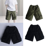 Maxbell 1: 6 Male Figure Cargo Shorts Mini Outfit for 12 inch Figures Doll  Green