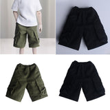 Maxbell 1: 6 Male Figure Cargo Shorts Mini Outfit for 12 inch Figures Doll  Green