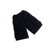 Maxbell 1: 6 Male Figure Cargo Shorts Mini Outfit for 12 inch Figures Doll  Black