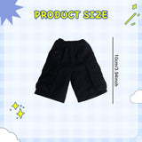 Maxbell 1: 6 Male Figure Cargo Shorts Mini Outfit for 12 inch Figures Doll  Black