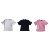 Maxbell 1:6 Scale Male T Shirt Costume for Doll 12 inch Male Action Figures Dress up White