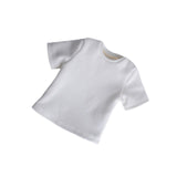 Maxbell 1:6 Scale Male T Shirt Costume for Doll 12 inch Male Action Figures Dress up White