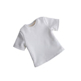 Maxbell 1:6 Scale Male T Shirt Costume for Doll 12 inch Male Action Figures Dress up White