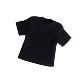 Maxbell 1:6 Scale Male T Shirt Costume for Doll 12 inch Male Action Figures Dress up Black