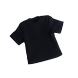 Maxbell 1:6 Scale Male T Shirt Costume for Doll 12 inch Male Action Figures Dress up Black