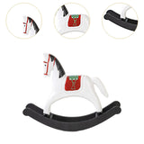 Maxbell Rocking Horse Statue Multifunction Ornament for Housewarming Office white