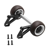 Maxbell Aluminium Alloy Wheelie Bar for 1/8 Scale RC Car Replace Sturdy RC Car Parts Black