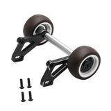 Maxbell Aluminium Alloy Wheelie Bar for 1/8 Scale RC Car Replace Sturdy RC Car Parts Black