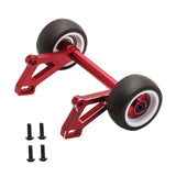 Maxbell Aluminium Alloy Wheelie Bar for 1/8 Scale RC Car Replace Sturdy RC Car Parts Red