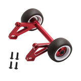 Maxbell Aluminium Alloy Wheelie Bar for 1/8 Scale RC Car Replace Sturdy RC Car Parts Red