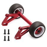 Maxbell Aluminium Alloy Wheelie Bar for 1/8 Scale RC Car Replace Sturdy RC Car Parts Red