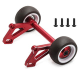 Maxbell Aluminium Alloy Wheelie Bar for 1/8 Scale RC Car Replace Sturdy RC Car Parts Red