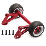 Maxbell Aluminium Alloy Wheelie Bar for 1/8 Scale RC Car Replace Sturdy RC Car Parts Red