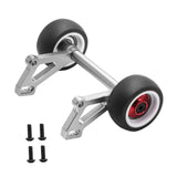 Maxbell Aluminium Alloy Wheelie Bar for 1/8 Scale RC Car Replace Sturdy RC Car Parts Sliver