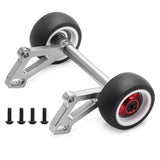 Maxbell Aluminium Alloy Wheelie Bar for 1/8 Scale RC Car Replace Sturdy RC Car Parts Sliver