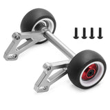 Maxbell Aluminium Alloy Wheelie Bar for 1/8 Scale RC Car Replace Sturdy RC Car Parts Sliver