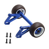 Maxbell Aluminium Alloy Wheelie Bar for 1/8 Scale RC Car Replace Sturdy RC Car Parts Blue