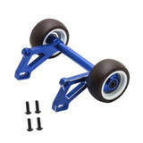 Maxbell Aluminium Alloy Wheelie Bar for 1/8 Scale RC Car Replace Sturdy RC Car Parts Blue