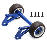Maxbell Aluminium Alloy Wheelie Bar for 1/8 Scale RC Car Replace Sturdy RC Car Parts Blue