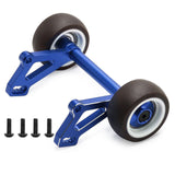 Maxbell Aluminium Alloy Wheelie Bar for 1/8 Scale RC Car Replace Sturdy RC Car Parts Blue
