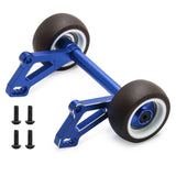 Maxbell Aluminium Alloy Wheelie Bar for 1/8 Scale RC Car Replace Sturdy RC Car Parts Blue