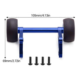 Maxbell Aluminium Alloy Wheelie Bar for 1/8 Scale RC Car Replace Sturdy RC Car Parts Blue