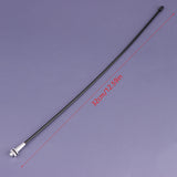 Maxbell Boat and Car Model Accessory Antenna Socket Assembly for RC Car Replacements Silver Black