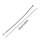Maxbell Boat and Car Model Accessory Antenna Socket Assembly for RC Car Replacements Silver Black