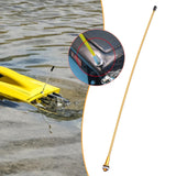 Maxbell Boat and Car Model Accessory Antenna Socket Assembly for RC Car Replacements Gold Orange