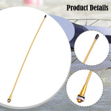 Maxbell Boat and Car Model Accessory Antenna Socket Assembly for RC Car Replacements Gold Orange