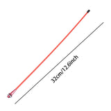 Maxbell Boat and Car Model Accessory Antenna Socket Assembly for RC Car Replacements Red