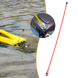 Maxbell Boat and Car Model Accessory Antenna Socket Assembly for RC Car Replacements Red