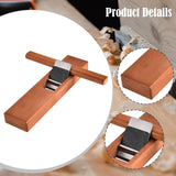 Maxbell Woodworking Planer Woodworking Hand Tool for Home Renovations Craft Projects With Handle